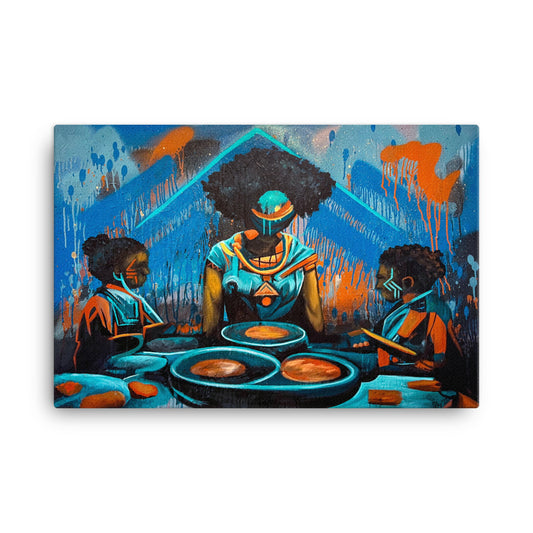 "Grace" 36" x 24" Canvas Print