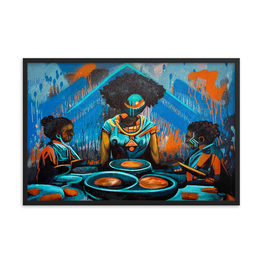 "Grace" 36" x 24" Framed Print