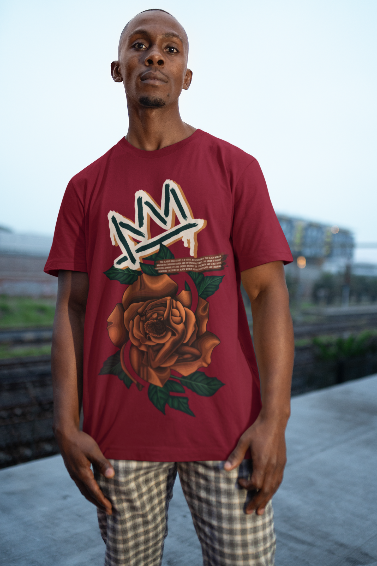 Blaque Rose Graphic Tee Preorder (Available Sept. 20th)